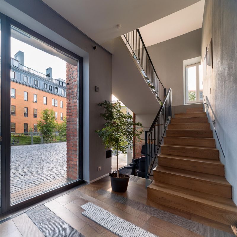 Förbättringsmålning & Underhållsrenovering av Trapphus